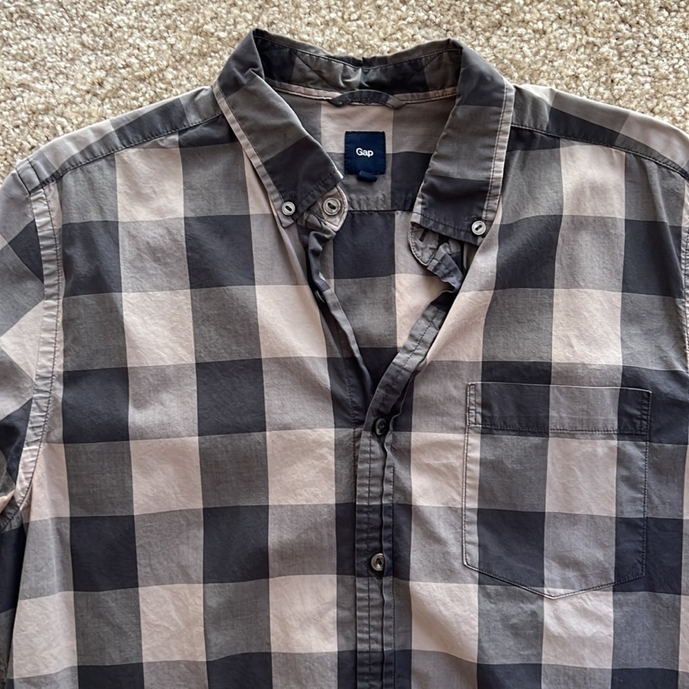 Checkered Button Down - Picture 2 of 5
